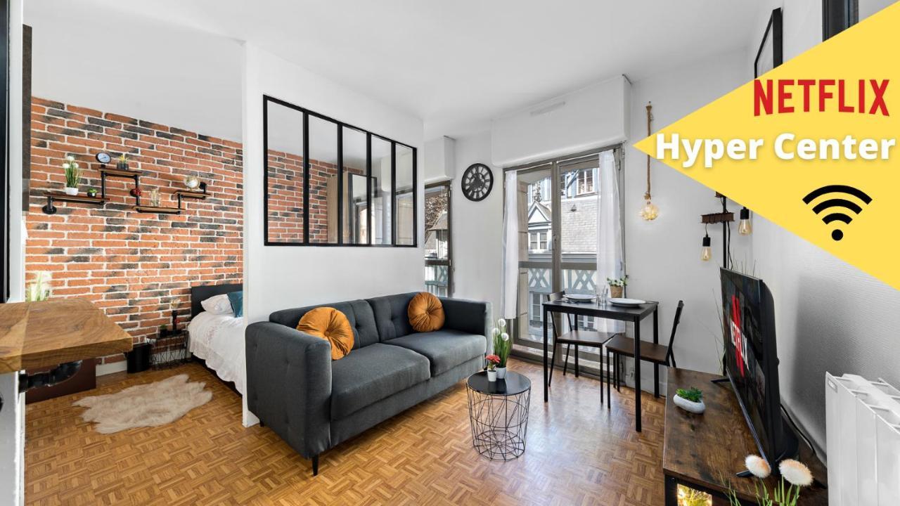 Vicomte/Cosy-Hypercentreville-Rouen/Netflix-Wifi/ المظهر الخارجي الصورة